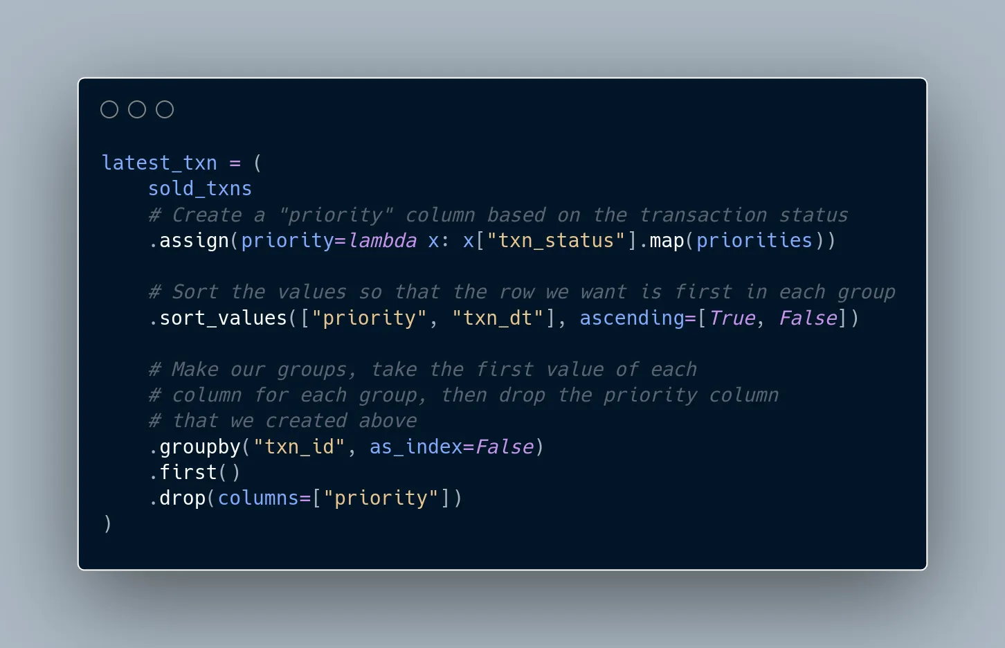 How to Translate SQL Data Analysis Patterns into Pandas