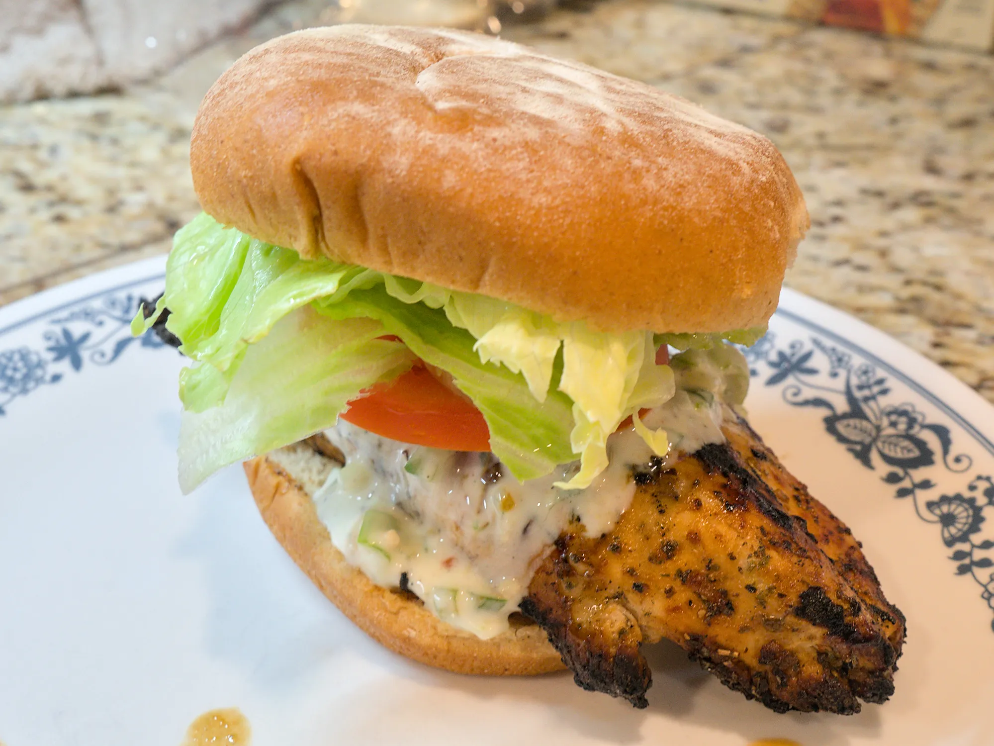 Recipe: Tzatziki Chicken Sandwich